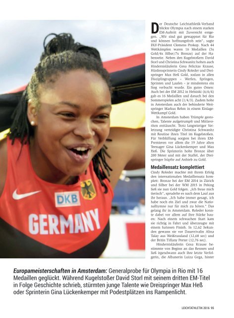 Leichtathletik 2016: Die großen Momente