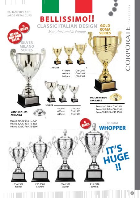 Some Really Different Corporate Trophies 2016