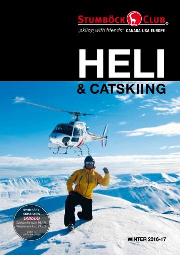 HELI & CATSKIING 2016-17