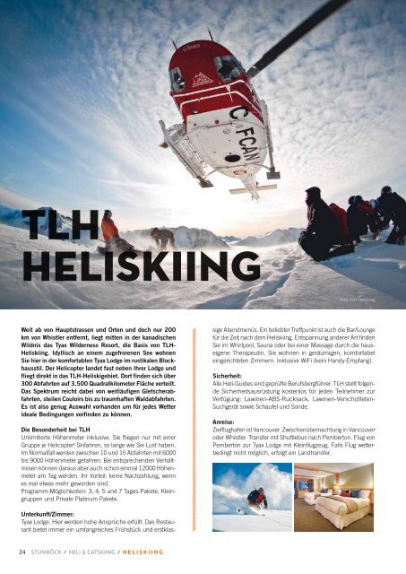 HELI & CATSKIING 2016-17