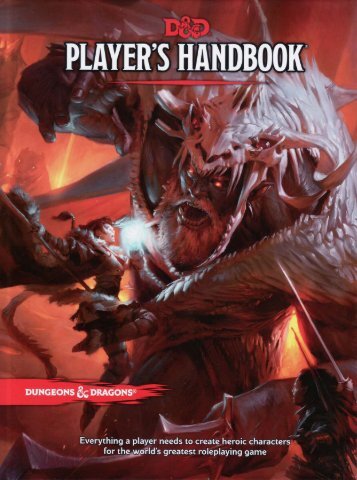 Dungeons & Dragons D&D 5E 5th Ed - Player's Handbook