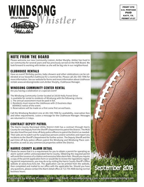 Windsong September 2016