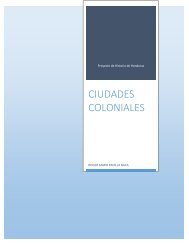 PROYECTO-ciudades coloniales