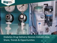 Diabetes Drug Delivery Devices Industry Size, Share, Trends & Opportunities