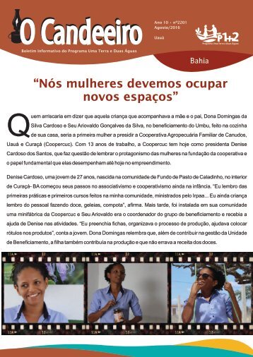 ?N?s mulheres devemos ocupar novos espa?os?