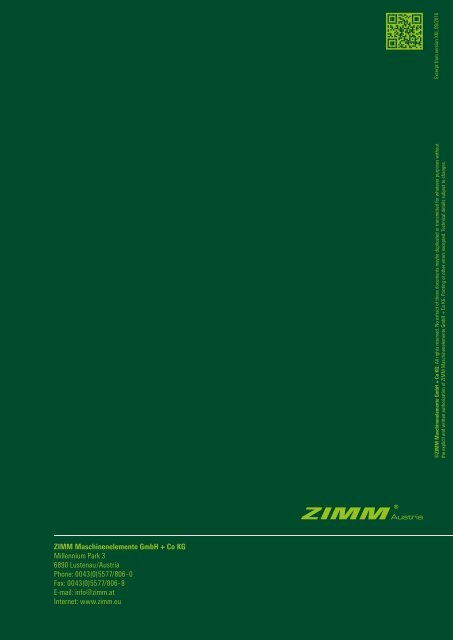 Connection Elements ZIMM | XIII - EN
