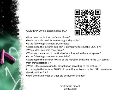 QR CODES in Education