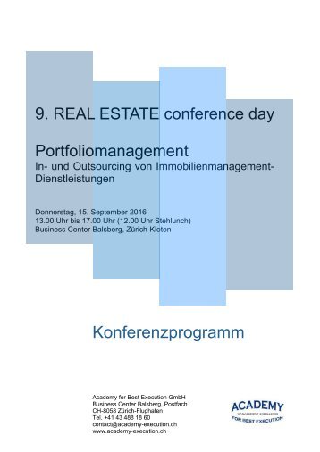 Programm Portfoliomanagement