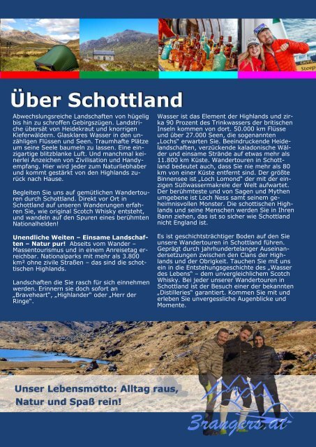 Schottland Katalog 2017