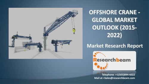 Offshore Crane - Global Market Outlook (2015-2022)