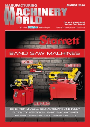 Machinery World  - August 2016