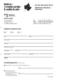 Anmeldeformular - KelCon GmbH