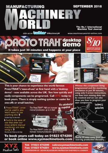 Machinery World  - September 2016