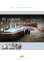 Jacuzzi brochure