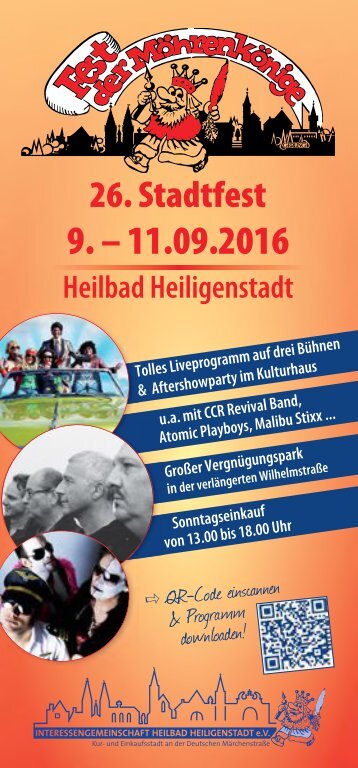 Stadtfest 2016 Programm