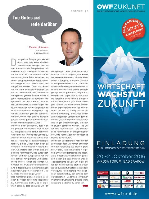 WIRTSCHAFT+MARKT 5/2016