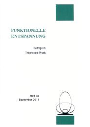 Heft 38 September 2011 - Arbeitsgemeinschaft Funktionelle ...