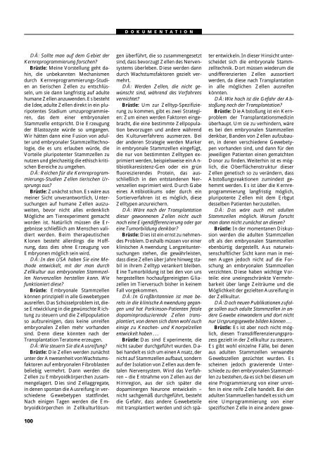 Dokumentation PID, PND, Forschung an Embryonen - 3., erweiterte ...