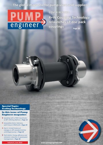 R+W Coupling Technology relaunches LP disc pack couplings