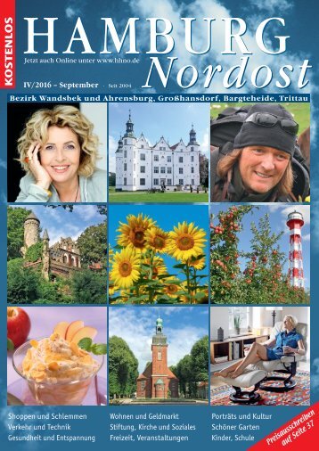 Hamburg Nordost Magazin 4.2016 August-September
