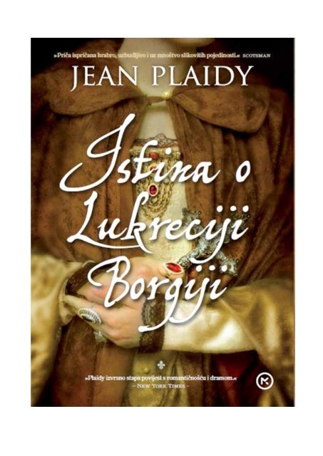 Jean Plaidy - Istina o lukreciji borgiji,