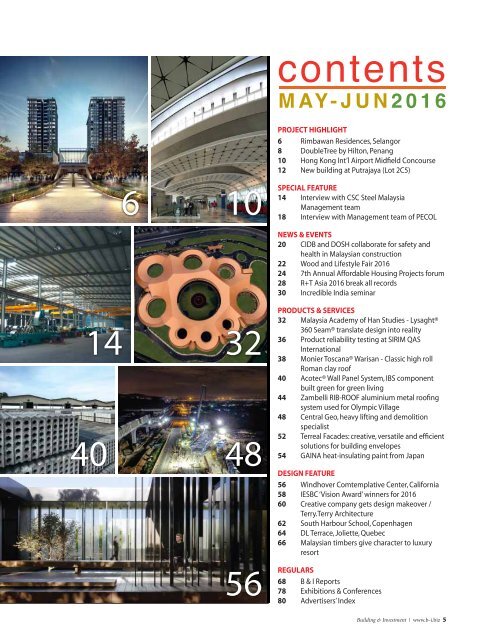 Building Investment (May - Jun 2016)