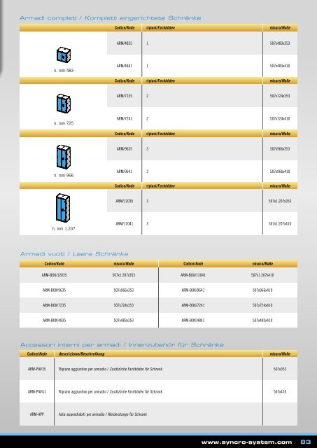 catalogo-syncro-system-16-italiano-tedesco