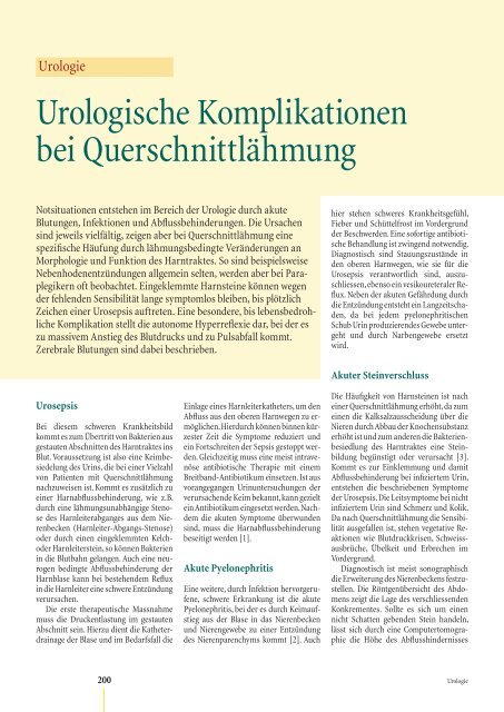 Urologie: Blasenrehabilitation - Karger