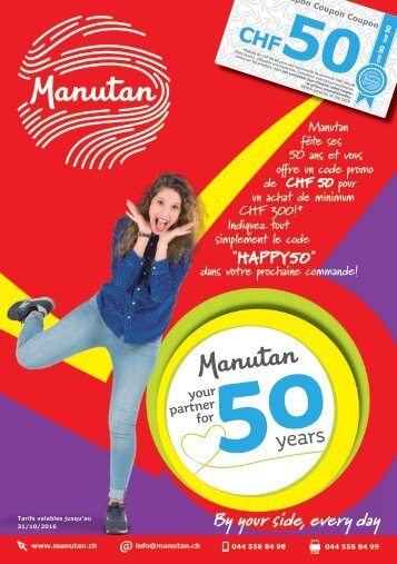 Manutan fête ses 50 ans