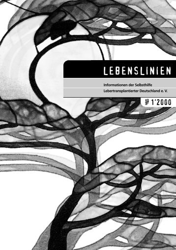 1/2000 - u.a. Lebendspende, Cystenleber - Aktuell - Selbsthilfe ...