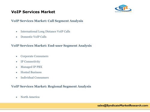 VoIP Services Market