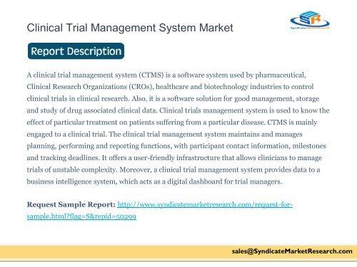 Clinical Trial Management System Market