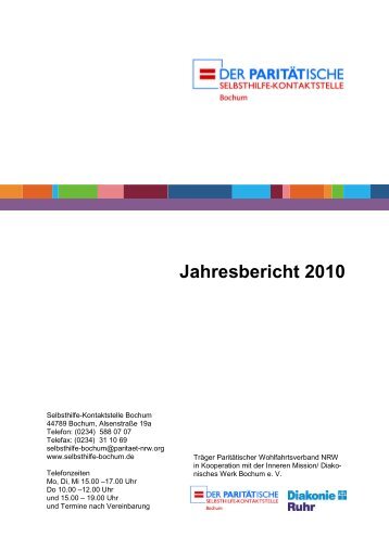 Jahresbericht 2010 - KOSKON