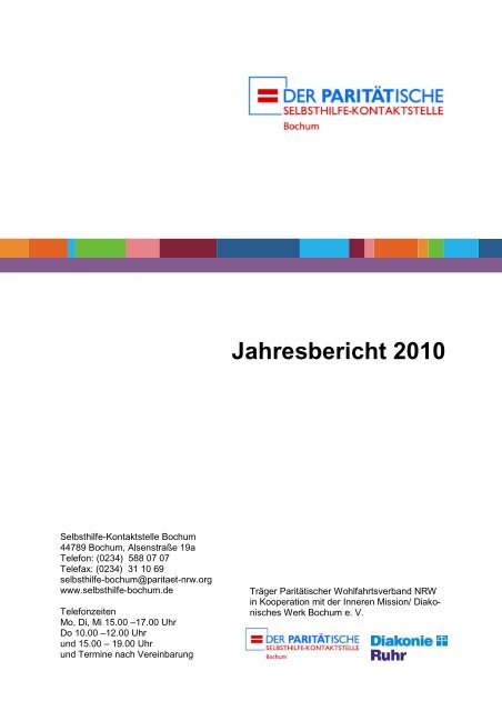 Jahresbericht 2010 - KOSKON