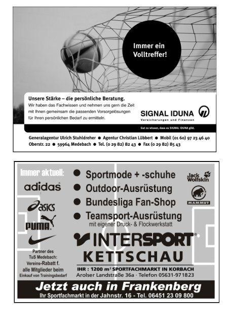 Sportecho Ausgabe 02/2011