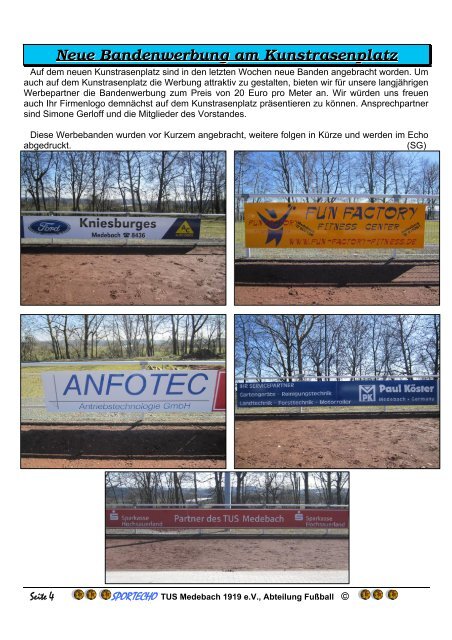 Sportecho Ausgabe 02/2011