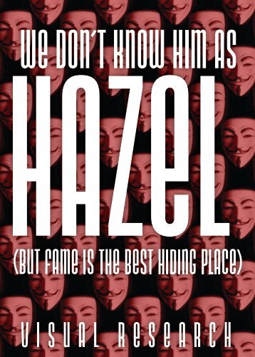 We don't know him as Hazel