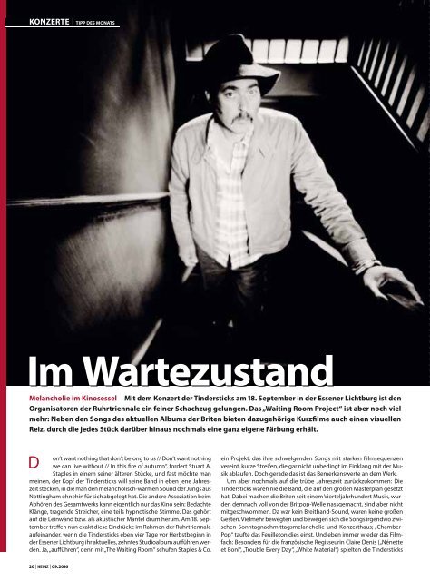 HEINZ Magazin Essen 09-2016