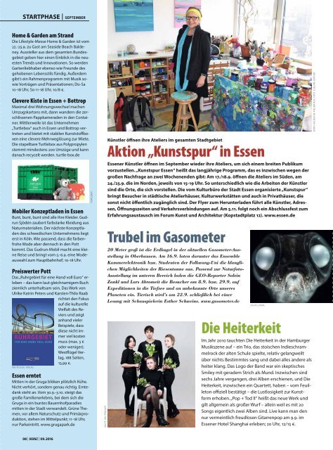 HEINZ Magazin Essen 09-2016