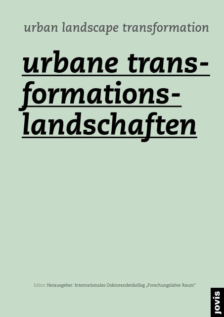 Urbane Transfornationslandschaften