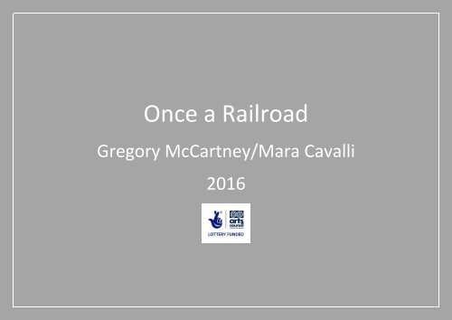 Once A Railroad (UnAbridged Version)