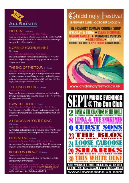 Viva Lewes Issue #120 September 2016