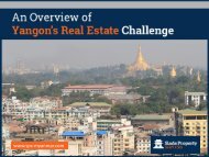 An Overview of Yangon’s Real Estate Challenges