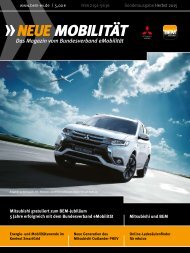 NEUE MOBILITÄT Sonderausgabe Mitsubishi