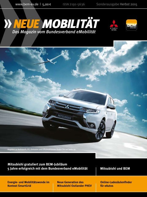 NEUE MOBILITÄT Sonderausgabe Mitsubishi