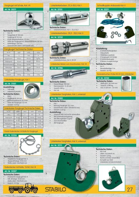 STABILO - Land- & Forstwirtschaft 2016/17 Katalog