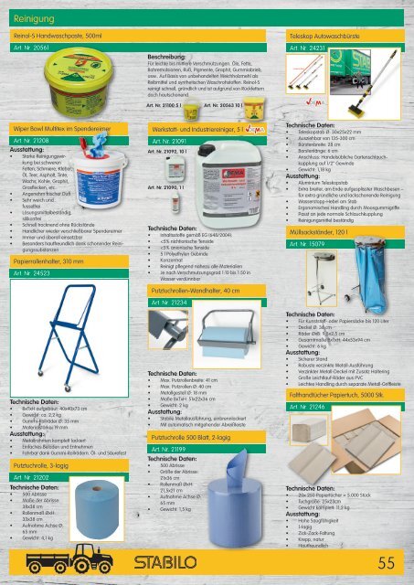 STABILO - Land- & Forstwirtschaft 2016/17 Katalog