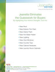 Eliminated Guesswork for Buyers