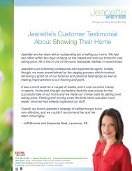 Testimonial - Showing their home