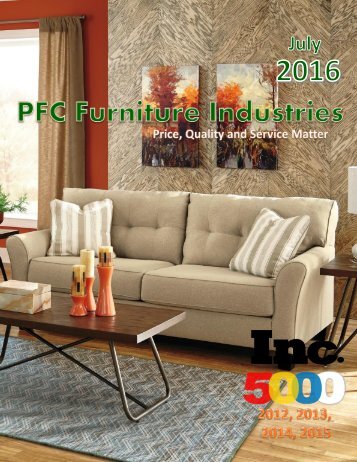PFC Furniture Online Catalog 2016